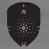Papan Platycerium Bentuk Tameng | Mounting Board - Aegis Board - V6